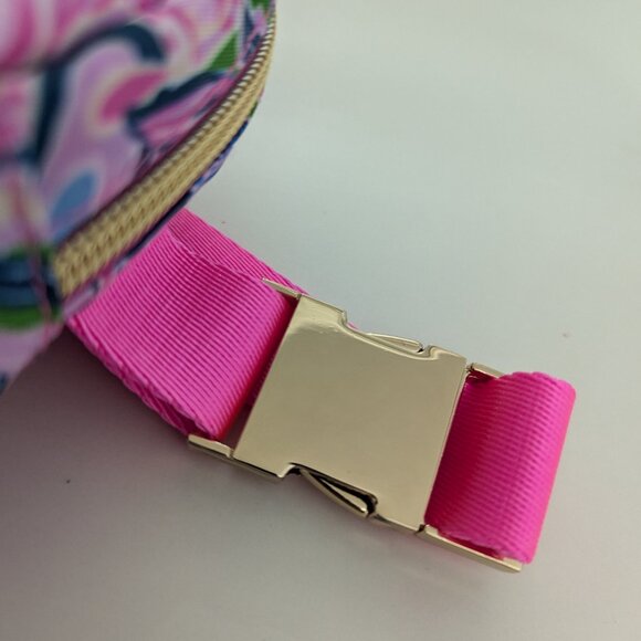 NWOT! Lilly Pulitzer GWP Belt Bag In Gecko Green Tiger Sunrise - Picture 8 of 16